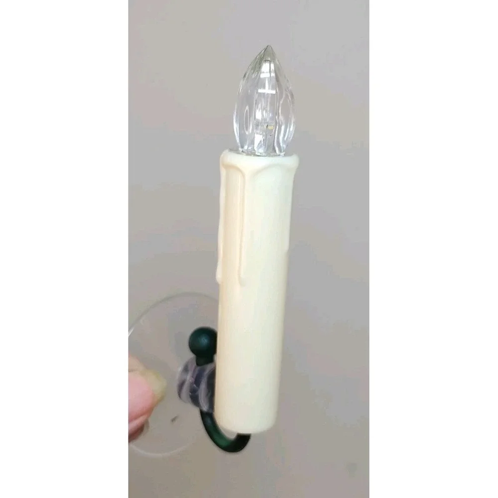 LED Flameless Taper Candles Light for Christmas‎ Tree Window 10pcs Pack Remote